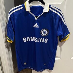 NWOT Adidas Chelsea FC Blue and Yellow Jersey
